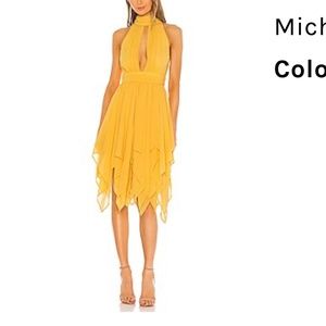 Yellow Midi Dress